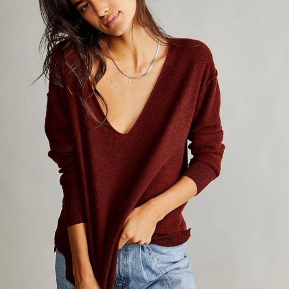 Free People Sweaters - Free People 100% Cashmere Harmony Sweater Small